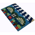 thumbnail image 4 of Mainstays 18"x30" Blue Flower Shop Coir Fiber Doormat, 4 of 5