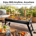 thumbnail image 6 of Foldable Stainless Steel BBQ Grill – Portable, Easy Setup for Camping, Picnic, Outdoor Party, and Backyard, 6 of 8