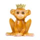 thumbnail image 1 of Estatua de mono de yoga, figura de resina, recuerdo, regalo, adorno coleccionable decorativo. Con corona, 1 of 9