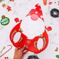 thumbnail image 4 of 6 Pcs Napperons de Noël en PVC, Napperons Imperméables pour Table à Manger, Forme de Gnome Rouge, Ensemble de Napperons pour Salle à Manger Cuisine Décoration de Table Fêtes de Noël Réunions de Famille, 4 of 7