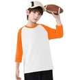 thumbnail image 6 of Favoffer Winter Kids Raglan 3/4-Sleeve Modal-Blend Top - Lounge,Play,Travel,Casual 3-14Y, 6 of 7