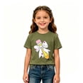 thumbnail image 3 of Tiijoy 2026 Girls School Graphic Tee Summer Pencil Print Short Sleeve T-Shirt, Sizes 2-13, 3 of 3