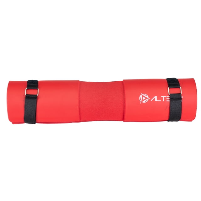 Almohadilla Para Barra Olímpica Altera ABO0518 Cojín Soporte para Cuello y Hombros Rojo
