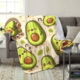 thumbnail image 3 of Kuscheln Fruit Throw Blanket, Cute Strawberry Watermelon Pineapple Fleece Blanket, Cozy Soft Blanket for Sofa Couch Bed Travel, Tropical Fruit Blanket for Kids Adults, Fun Summer Blanket Holiday Gift, 3 of 7