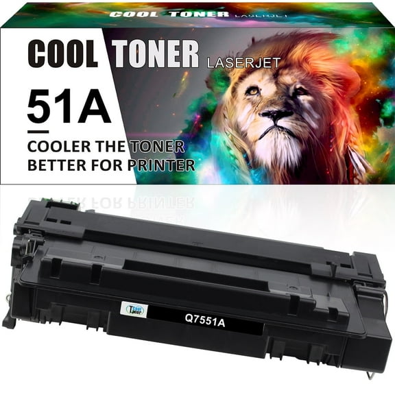 Cool Toner Compatible Toner for HP 51A Q7551A P3005 P3005D P3005N P3005DN P3005X M3027MFP M3027XMFP M3035MFP M3035XS MFP (Black, 1 Pack)