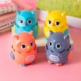 thumbnail image 4 of Interactive Push & Go Owl Toy for Toddlers & Babies 1-3 Years - ABS Plastic Learning Game for Motor Skill Development, Model X, 4 of 8