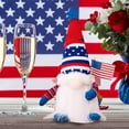 thumbnail image 4 of Anckoeil Independence Day Decoration Products Knitted Love Rudolf With Light Shining Doll Dwarf Decoration, 4 of 5