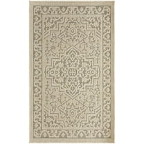 Nourison Home Tulum 2' x 3' Taupe Olive Outdoor Rug