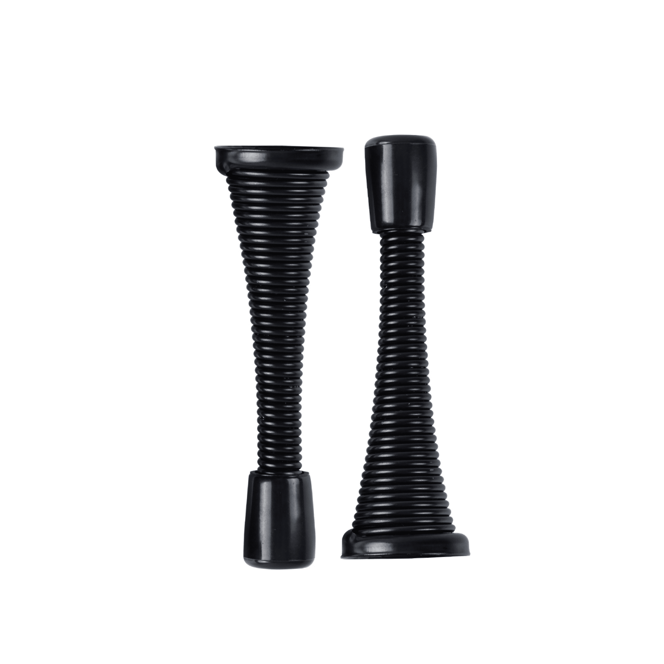 Hyper Tough Spring Doorstop, Matte Black, 20 Pack