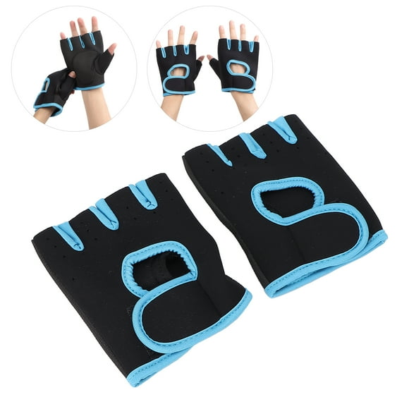 Workout Gloves, Exercise Gloves Slip Resistant Tightness Adjustable for Pull Ups for Weightlifting M