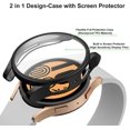 thumbnail image 2 of [3-Pack] for Samsung Galaxy Watch 5 44mm Screen Protector Case, Soft TPU Full Around Protective Bumpers Cover, 2 of 5