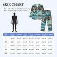 thumbnail image 4 of Hirioo Comic Airplane Cockpit Illustration for Men's Pajama Sets 2 Piece Pjs Men's Long-Sleeved Pajama Set Button Down Sleepwear,S-XXL-X-Large, 4 of 7