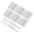 thumbnail image 2 of Interlocking Photo Frame Hooks Z Clamps For Pictures Hangers Mirrors Hanging 6Pcs, 2 of 9