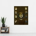 thumbnail image 2 of Family Coat Arms Sara Van Os Painting Extra Large XL Wall Art Poster Print, 2 of 3