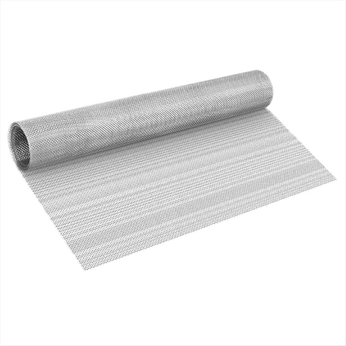 304 Stainless Steel Mesh Sheet Size 20 Mesh Woven Wire Mesh -Blocker Metal Filter Fine Screen Roll Drain Cover Mesh