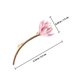 thumbnail image 2 of AURARMLET 2Ud Decorativo En Metal Con Rosa Ideal Para Eventos Y Uso Diario, 2 of 8