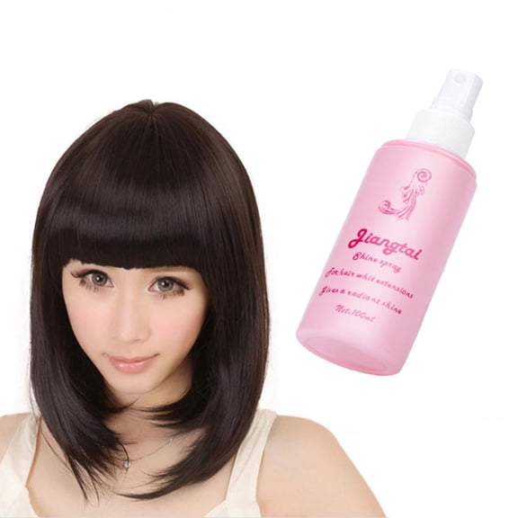 Wig Conditioner, 100ml Anti-Frizz Detangling Solution, Synthetic Hair Care, Wig Repair Conditioner, Smooth & Soft, Hair Wig Maintenance, Moisturizing Formula, Lightweight Plastic B Makeup Organizers