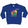 Personalized Barney Super-Dee-Duper Boys' Royal Blue Pullover Sweatshirt