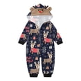thumbnail image 2 of Reindeer Matching Family Pajamas, Christmas Onesie Comfortable Matching Pjs, Perfect for Christmas Photos & Holiday Celebrations, Sizes for All (Gray), 2 of 4