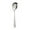 F, variant on Stainless Steel Spoon, Flat Bottom Dessert Spoon Featuring Long Handle and Square Head Design for Rice and Dessert Serving, Durable and Easy To Clean Kitchen Utensil Blahzhy | F