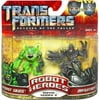 Transformers Robot Heroes Movie Series 2 Megatron vs. Autobot Skids Figure 2-Pack