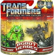 Transformers Robot Heroes Movie Series 2 Megatron vs. Autobot Skids Figure 2-Pack