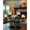 thumbnail image 6 of Homemory 12 Pack  Remote Control Flameless Candles, 2/4/6/8H Timer Led Votive Candles, Battery Operated Tea Lights for Wedding Table Centerpiece, Holidays, Halloween Pumpkins, Christmas Present, 6 of 6