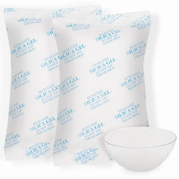 ATSAMFR 100Gram(10Packets) Food Grade Moisture Absorber Silica Gel Desiccant Packs