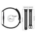 thumbnail image 3 of Pulsera de silicona deportiva de color sólido a prueba de sudor con ajuste cómodo y amplia compatibilidad compatible con Smartwatch, 3 of 5