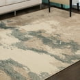 thumbnail image 6 of BNM Eclectic Multi-Tone Abstract Indoor Rug, 5' x 8', Blue, 6 of 6