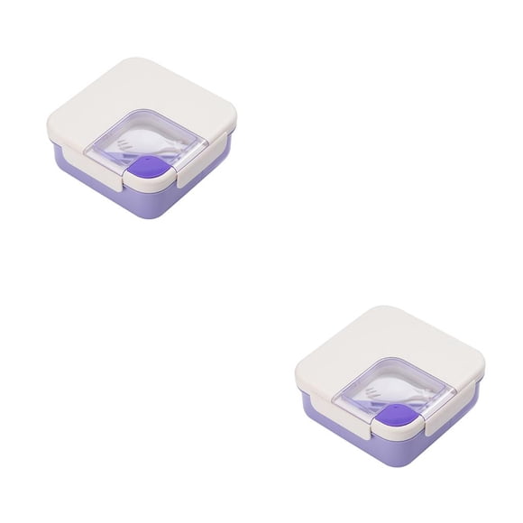 Injueey Compartimentos para fiambrera, horno portátil, almacenamiento de calefacción, contenedor de alimentos, plástico a prueba de fugas, Type1 NO1