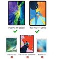 thumbnail image 2 of 3 in 1 Hybrid [Soft&Hard] Heavy Duty Rugged Stand Cover Shockproof Anti-Scratch + Apple Pencil Charging Protective Cases for iPad Pro 11 Inch 2020/2018 with Pencil Holder,Red/Black, 2 of 8