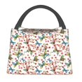 thumbnail image 1 of Vsdgher Watercolor Floral With Butterflies Print Insulated Bags, Insulated Cooler Bag Totes for Hot or Cold Food Bring or Delivery, 1 of 6