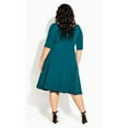 thumbnail image 5 of City Chic Women's Plus Size Cute Girl Elbow Sleeve Dress, 5 of 6