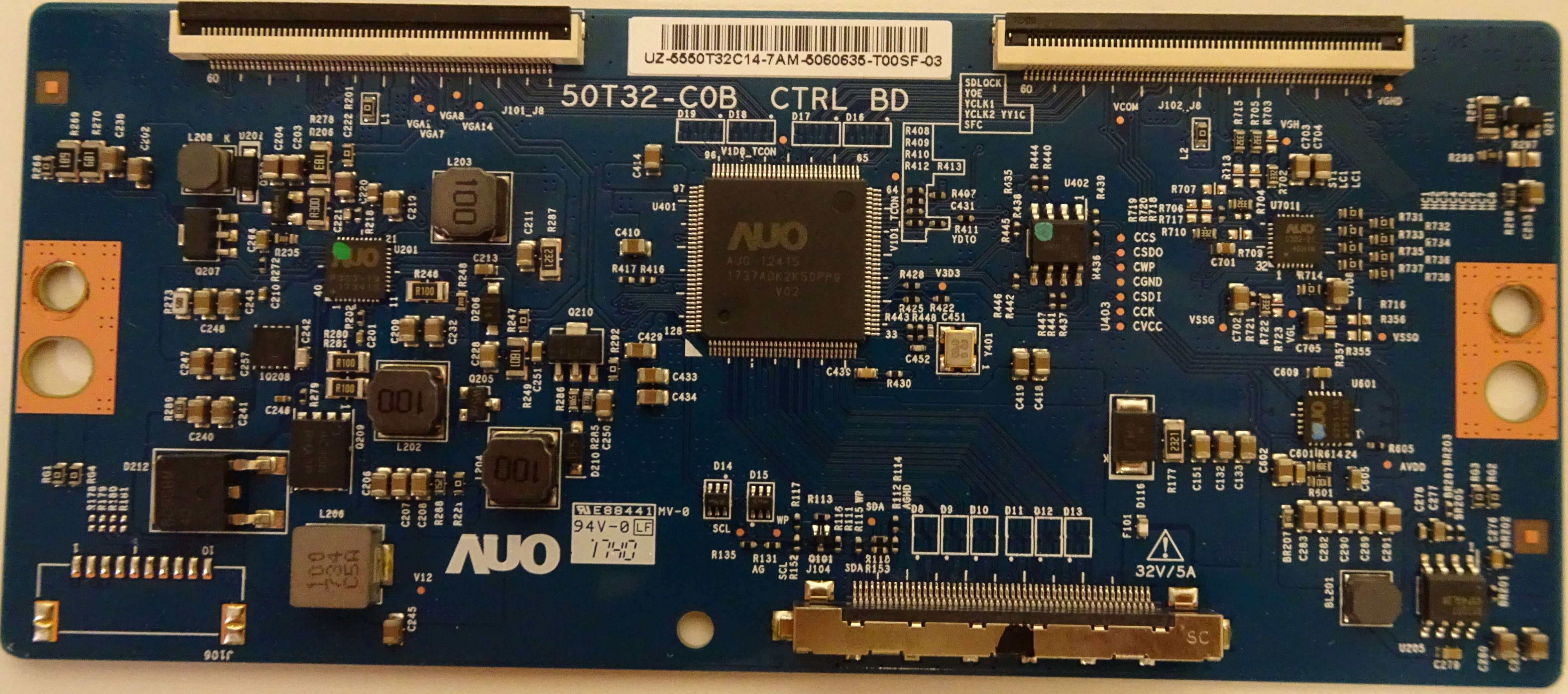 Sceptre X505BV-FSR T-Con Board (50T32 