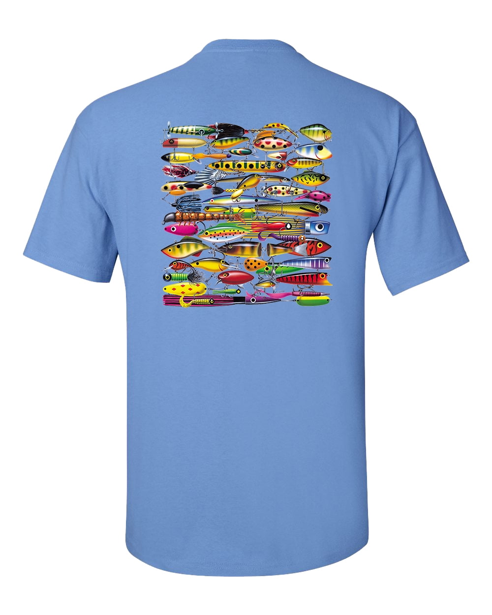 Trenz Shirt Company Fishing Lures Unisex Short Sleeve T-shirt - Bild 1 von 22