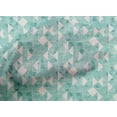 thumbnail image 4 of oneOone Coton Popeline Bleu Ciel Tissu Texture & Triangle Géométrique Robe Tissu Tissu Imprimé par la Cour 42 Pouces de Large, 4 of 4