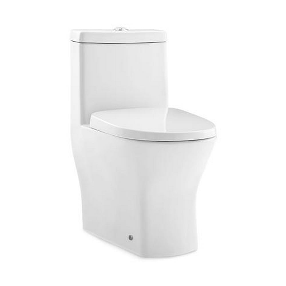 Swiss Madison Sublime II Compact DualFlush Toilet with Side Holes