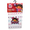 thumbnail image 2 of 2 pairs Of Dora Kids Fashion Tights: White And Pink Girls Tights  (Size 4-6), 2 of 2