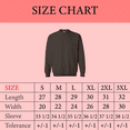 thumbnail image 2 of Gildan Long Sleeve Men's Sweatshirt, Durable Heavy Blend Casual Crewneck Sweatshirt, Dark Chocolate, L, 2 of 6
