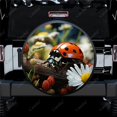 thumbnail image 1 of on Saisies Field Pattern Polyester Universal Spare Wheel Tire Cover Wheel Covers for Trailer RV SUV Truck Camper, 1 of 5