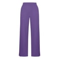 thumbnail image 5 of Staki Girls Flared Leggings Girls Athletic Leggings Kids Dance Workout Running Yoga Pants 6-10Y 11-15Y(Purple,6-7 Years), 5 of 5