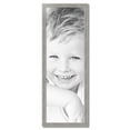 thumbnail image 2 of ArtToFrames 15" x 44" Classic Silver Picture Frame, 15x44 inch Silver Wood Poster Frame (WOM-4926), 2 of 7