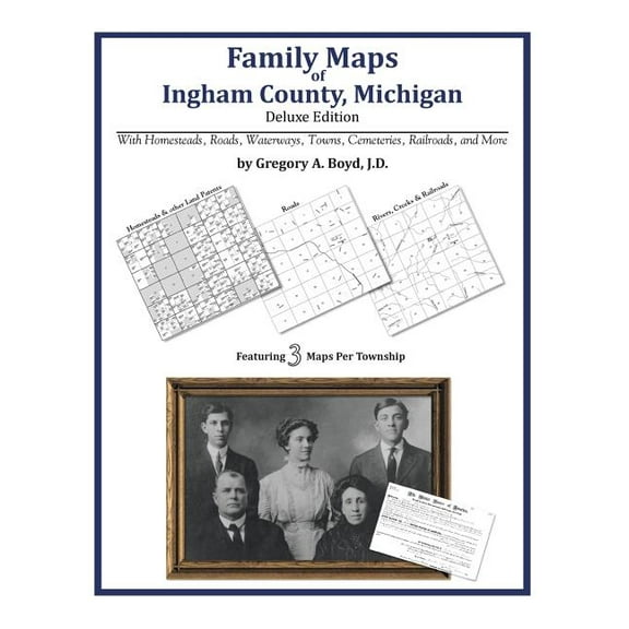 Family Maps of Ingham County, Michigan