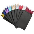 thumbnail image 1 of ORUYROP 9 Pcs Men's PreFolded Pocket Squares On Card Masculine Polyester Suit Handkerchief, 1 of 6