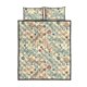 thumbnail image 5 of Juego de cama nórdico con estampado de flores de libélula, 5 of 5