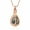 Rose Gold, variant on Tree of Life Urn Necklaces for Ashes for Women Men Abalone Shell Teardrop Cremation Jewelry Memorial Human Ashes Pendant