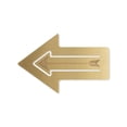 thumbnail image 2 of Know Your Place Page Markers Brass (Other), 2 of 3