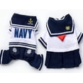 thumbnail image 3 of Sailor School Uniform for Dogs Dress Kawaii Embroidery Pet Dog Clothes Cat Small Thin Spring Summer Fashion Pet Products 2022 ShopWise Round, 3 of 10