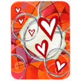 thumbnail image 1 of Circle Of Love Valentines Day Glass Cutting Board, Large, 1 of 1